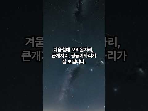 여름철 별자리는 여름에만 볼 수 있나요?(계절별 별자리 분류 기준)